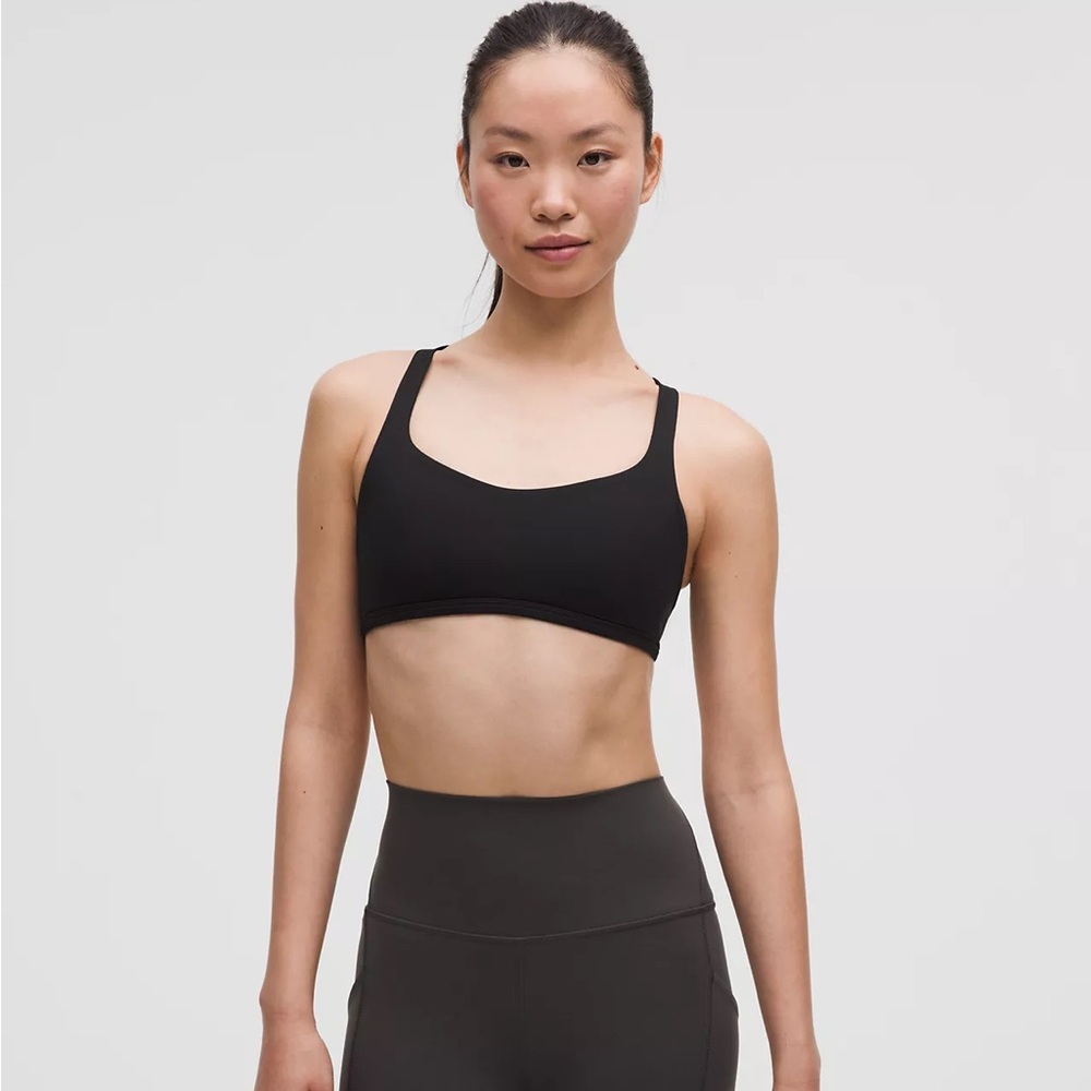 Lululemon Black Free to Be Bra - Wild Light Support, A/B Cup